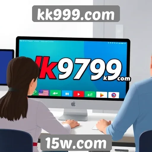Plataforma kk999.com se destaca pela interface amigável
